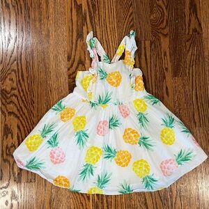 Jane and Jack pineapple print dress